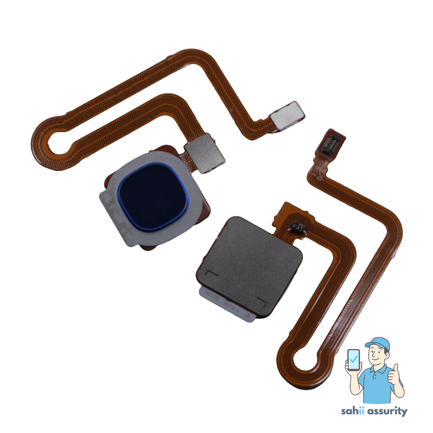 Fingerprint Sensor with Flex Cable for Vivo Y15 2019 Blue